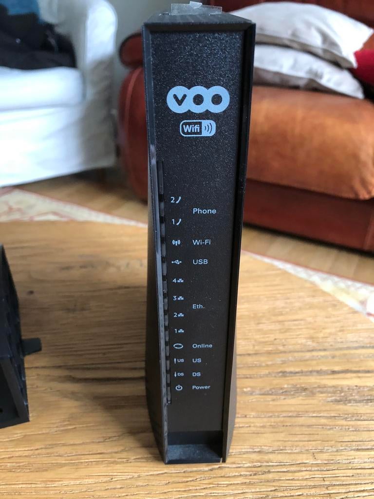 Modem Technicolor VOO, Enlèvement ou Envoi, Comme neuf