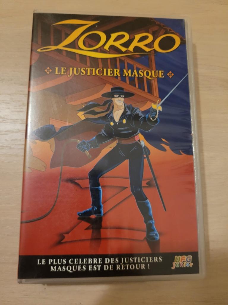 k7 vhs zorro le justicier masqué, Cd's en Dvd's, Tekenfilm, Alle leeftijden, Ophalen of Verzenden, Zo goed als nieuw