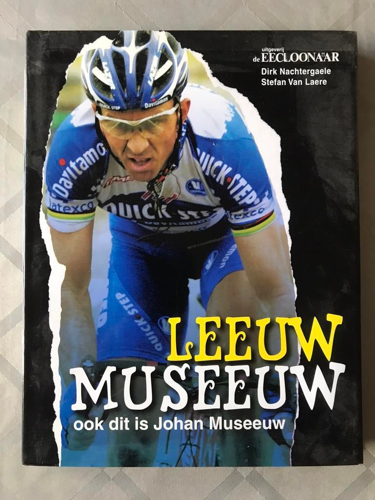 Johan Museeuw “Leeuw Museeuw”, Enlèvement ou Envoi, Comme neuf