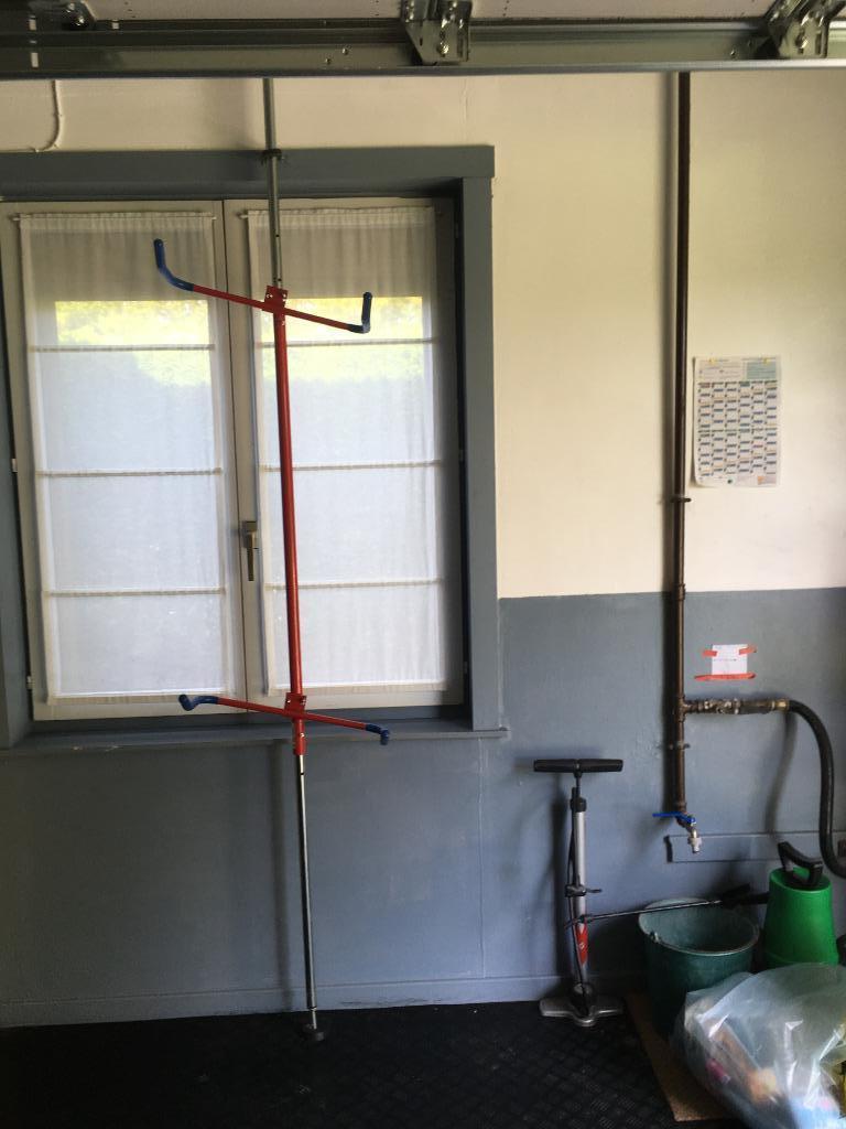 porte vélos téléscopique en alu pour 2 vélos, Autos : Divers, Porte-vélos, Enlèvement, 2 vélos, Utilisé, Accessoire porte-vélos