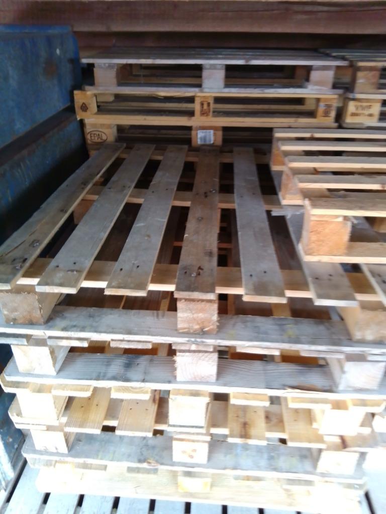 Palettes de bois, Enlèvement, Comme neuf, Palette