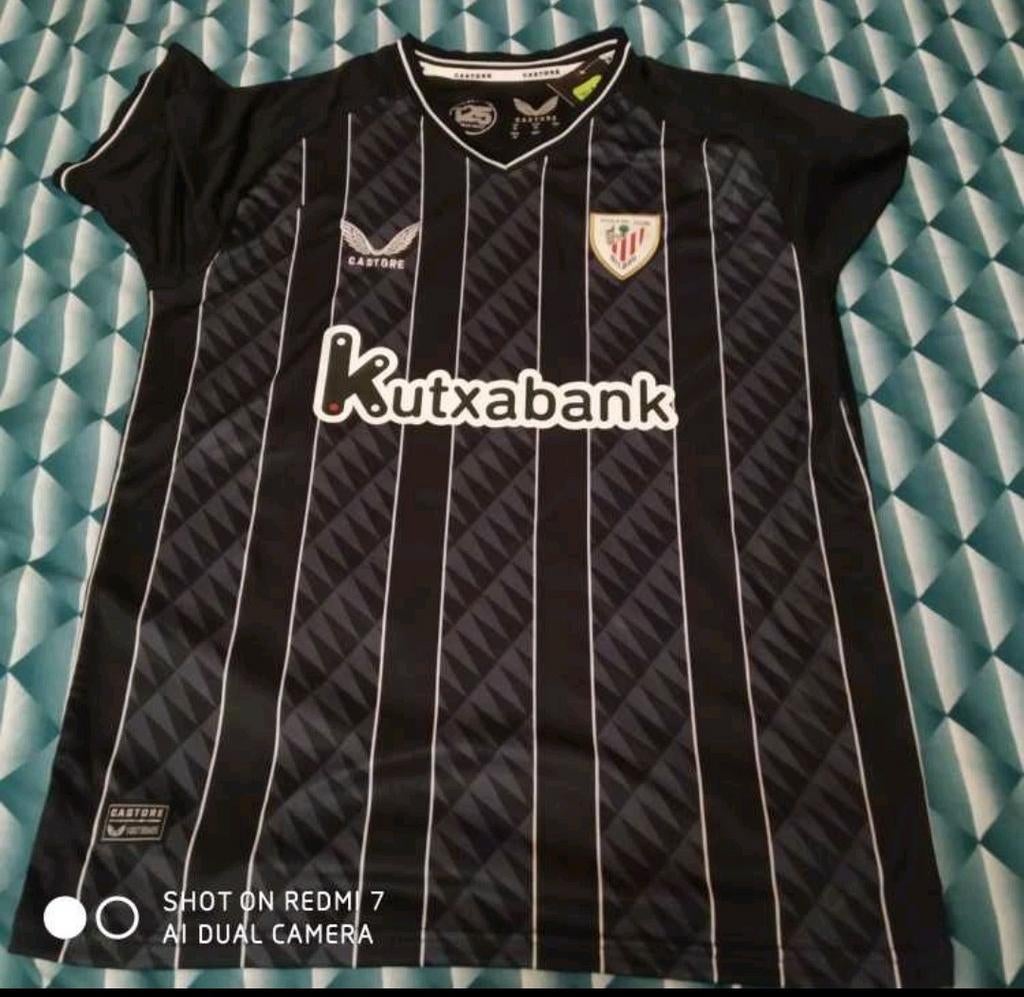 Athletic Bilbao Voetbal Uitshirt Nieuw Origineel 2024, Envoi, Comme neuf