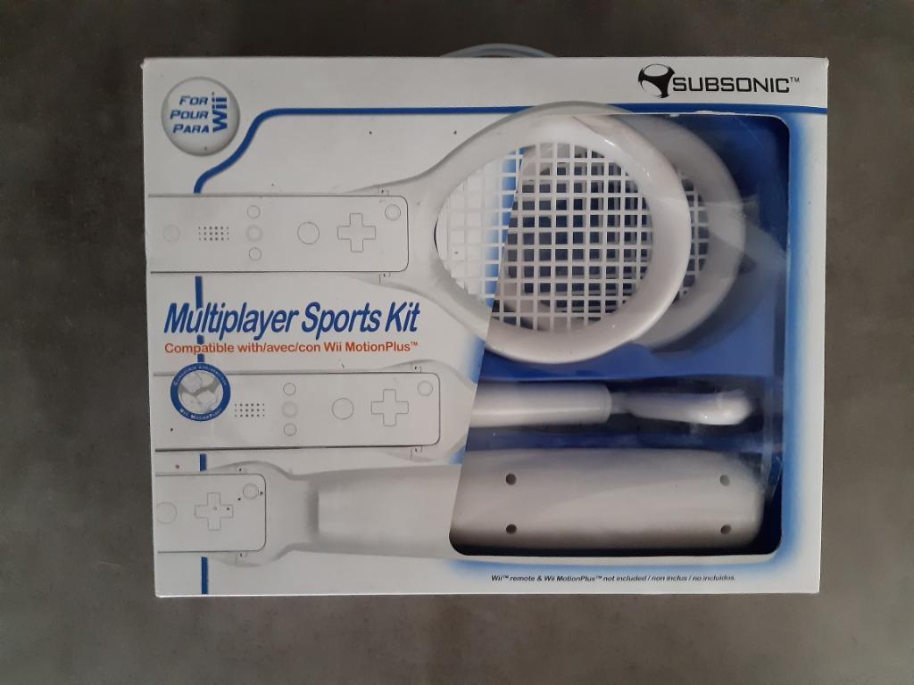 Sport kit voor wii, Games en Spelcomputers, Spelcomputers | Nintendo Wii, Ophalen of Verzenden, Zo goed als nieuw