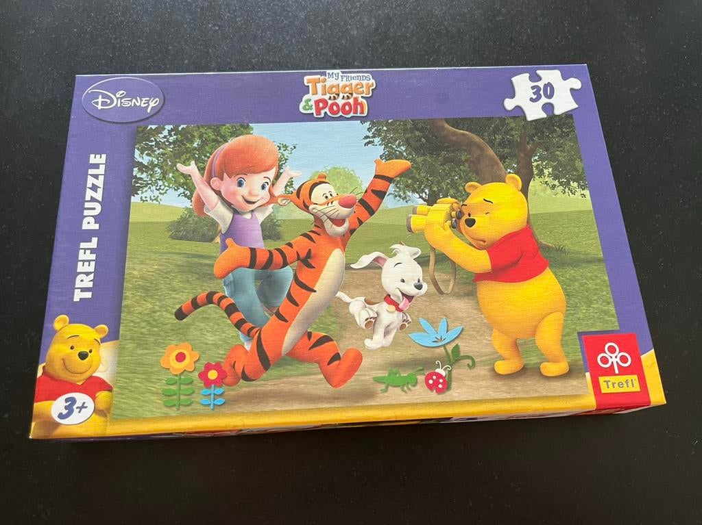 Trefl Tiger & Pooh puzzel 40 stuks. Zeer goede staat., Kinderen en Baby's, Ophalen of Verzenden, 10 tot 50 stukjes, Gebruikt, 2 tot 4 jaar