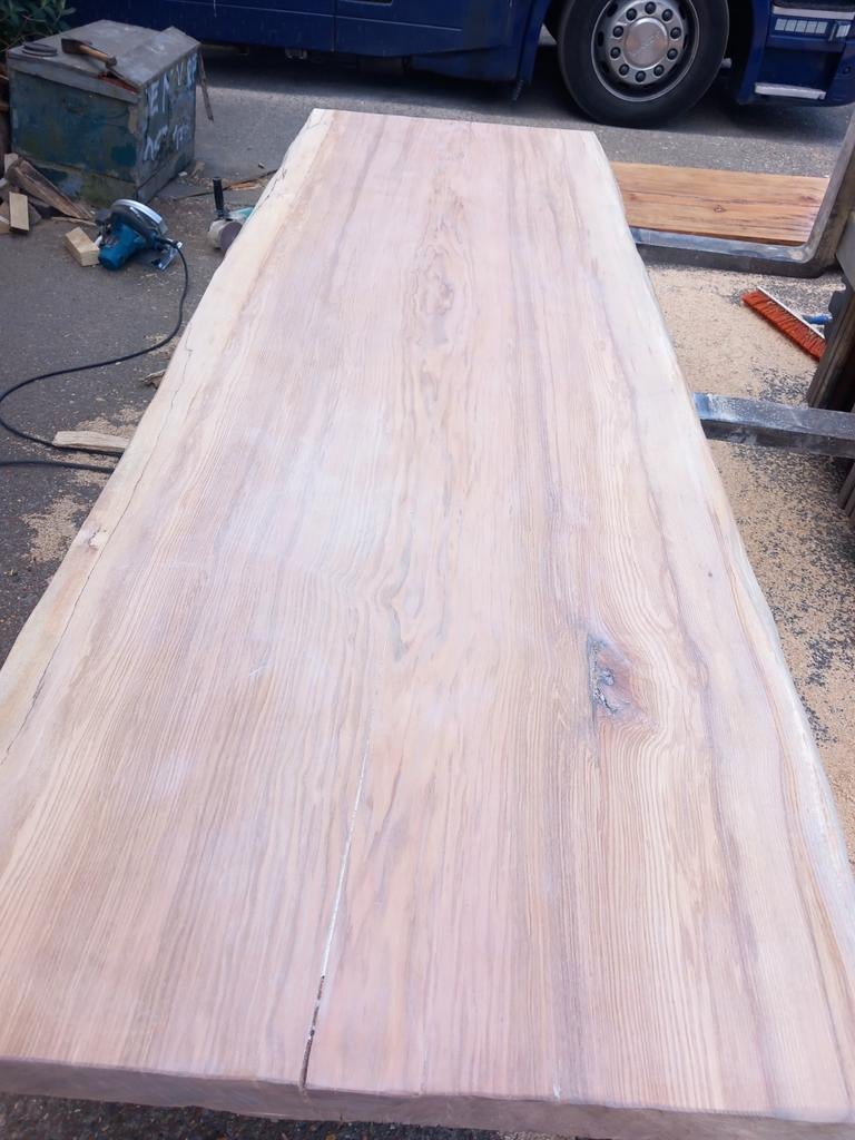 Boomstamtafels tafelbladen planken Decoratie planken Wandpla, Ophalen, Eikenhout, 200 cm of meer, 50 tot 100 cm