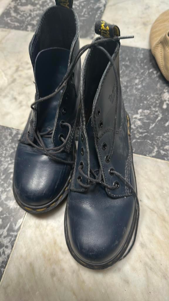 Dr Martens 1460 donker blauw maat 36, Ophalen of Verzenden, Zo goed als nieuw, Blauw