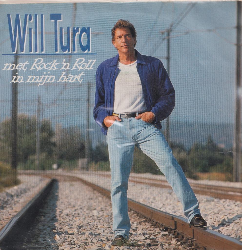Will Tura – Rock ’n Roll in mijn hart / Een kleine diamant –, Ophalen of Verzenden, Gebruikt, Nederlandstalig