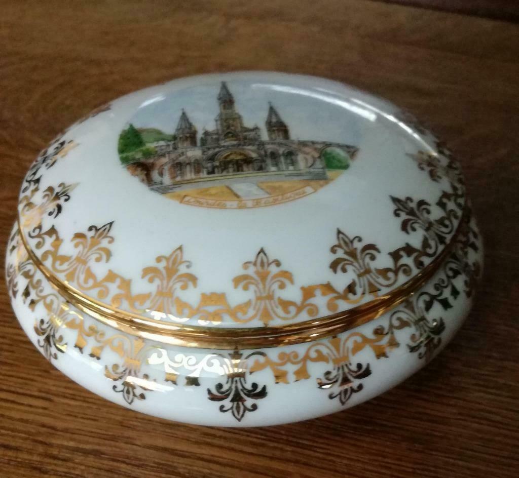 Limoges porcelein bonbonierre, Ophalen of Verzenden