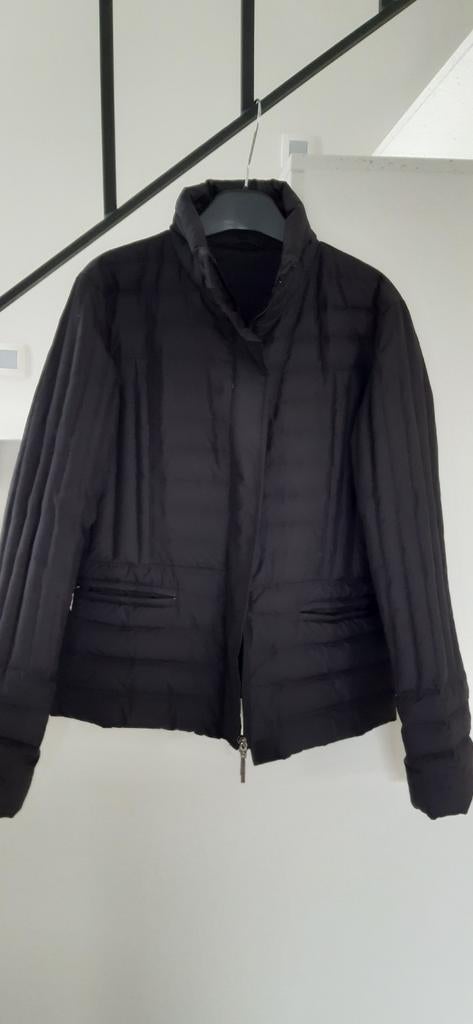 Zwart kort dons jasje Just B, Kleding | Dames, Zwart, Ophalen of Verzenden, Zo goed als nieuw, Maat 36 (S)