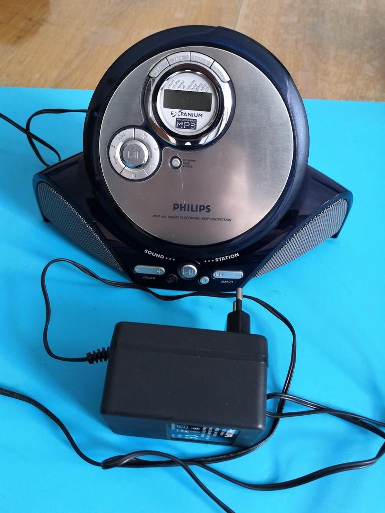 Philips Expanium EXP 3373 DDB Lecteur CD MP3 Portabl, TV, Hi-fi & Vidéo