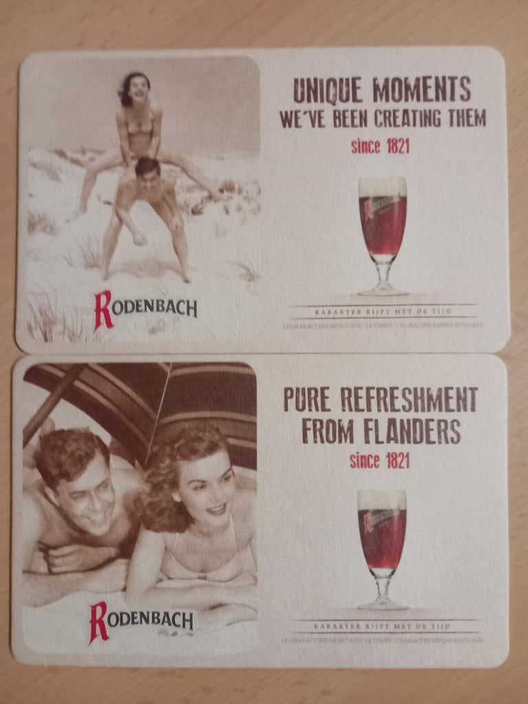 Sous-bocks Rodenbach (129), Enlèvement ou Envoi, Comme neuf