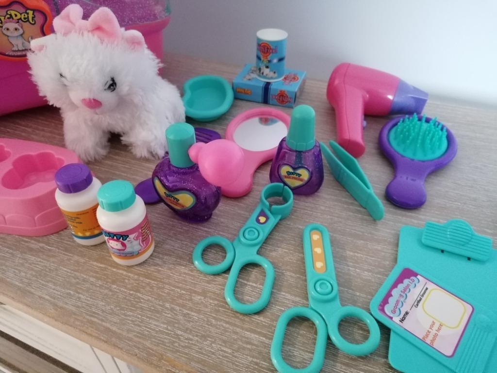My Pet Cat Kattetrimsalon met Knuffelkat, Enlèvement, Comme neuf
