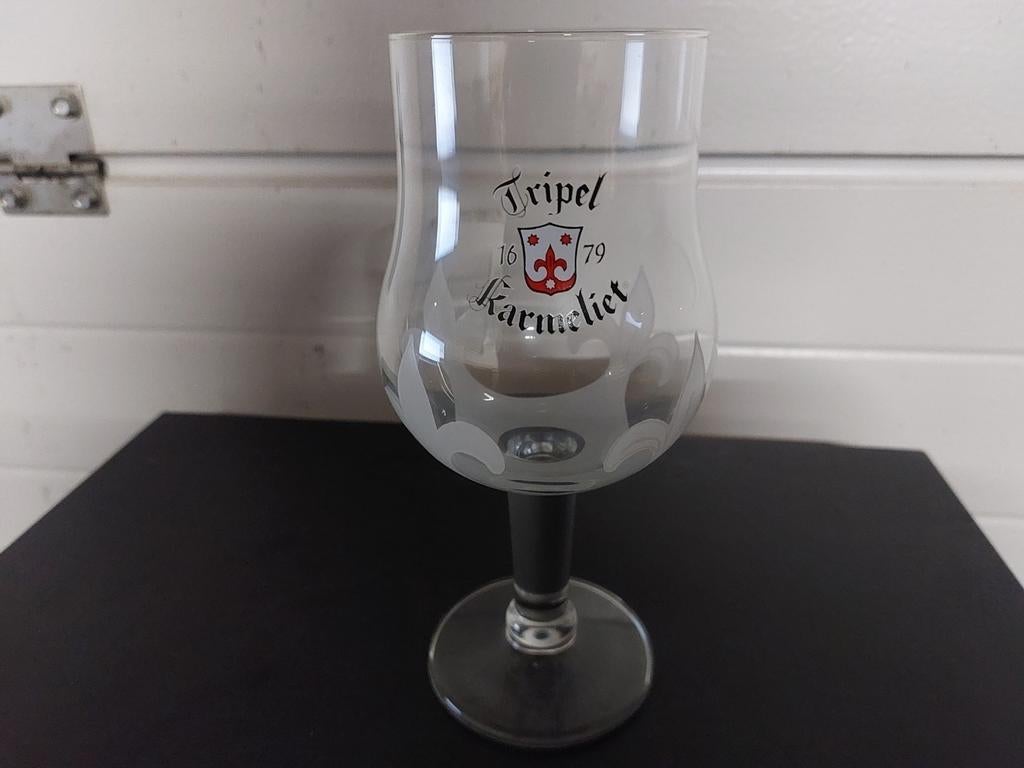 Degustatie glaasje Karmeliet, Ophalen of Verzenden, Zo goed als nieuw, Bierglas
