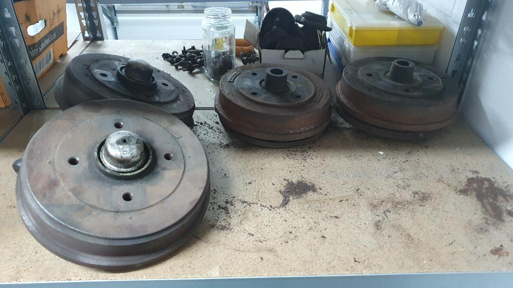 VW Cox 1303 – freins à tambour avant & arrière (d’origine), Enlèvement, Utilisé, Volkswagen