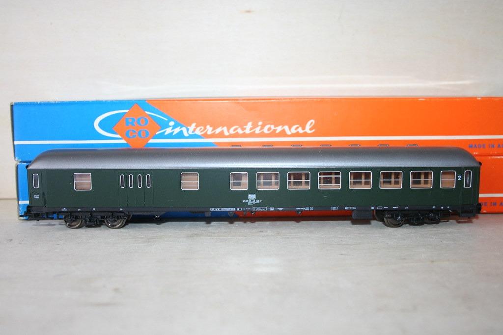 4298 ROCO HO - Personenwagen + bagagel/Voiture passagier OVP, Schoten, Wagon, Ophalen of Verzenden, Zo goed als nieuw