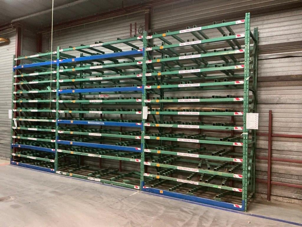 Etagères industrielles - Rack à palettes, Hauteur 3.9m, Enlèvement