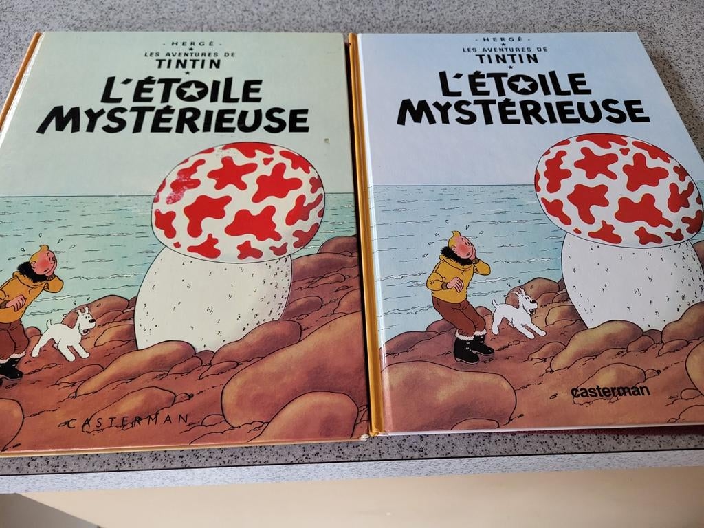 Bandes dessinées Tintin., Ophalen