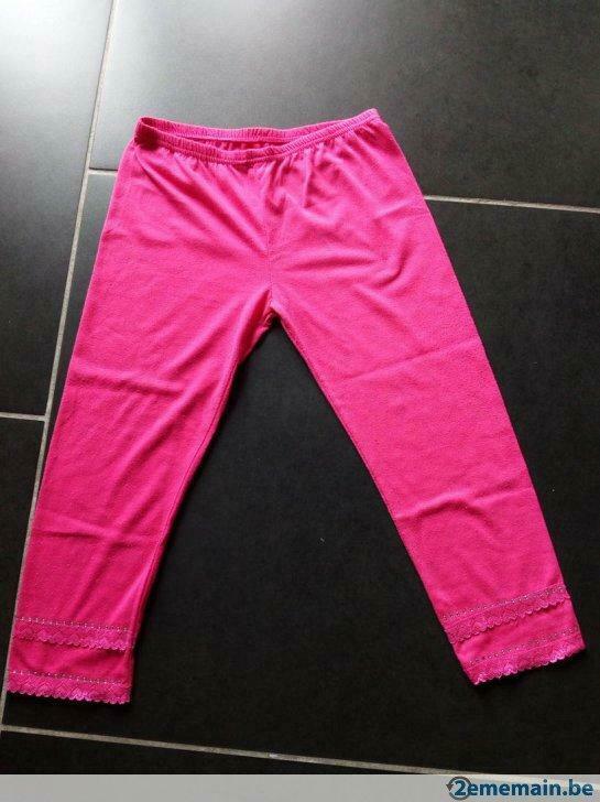 (¨) Legging rose fushia - TU, Enlèvement ou Envoi, Utilisé, Fille