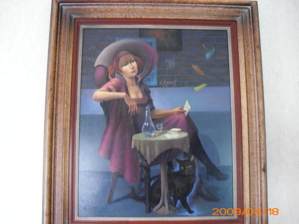 Schilderij van Jean Relst, Ophalen