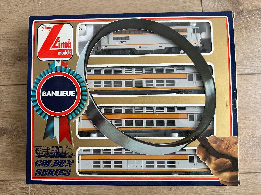 LIMA - SNCF VB2N voorstedelijke trein geleverd in beton, Ophalen, Treinset, Gelijkstroom, Zo goed als nieuw