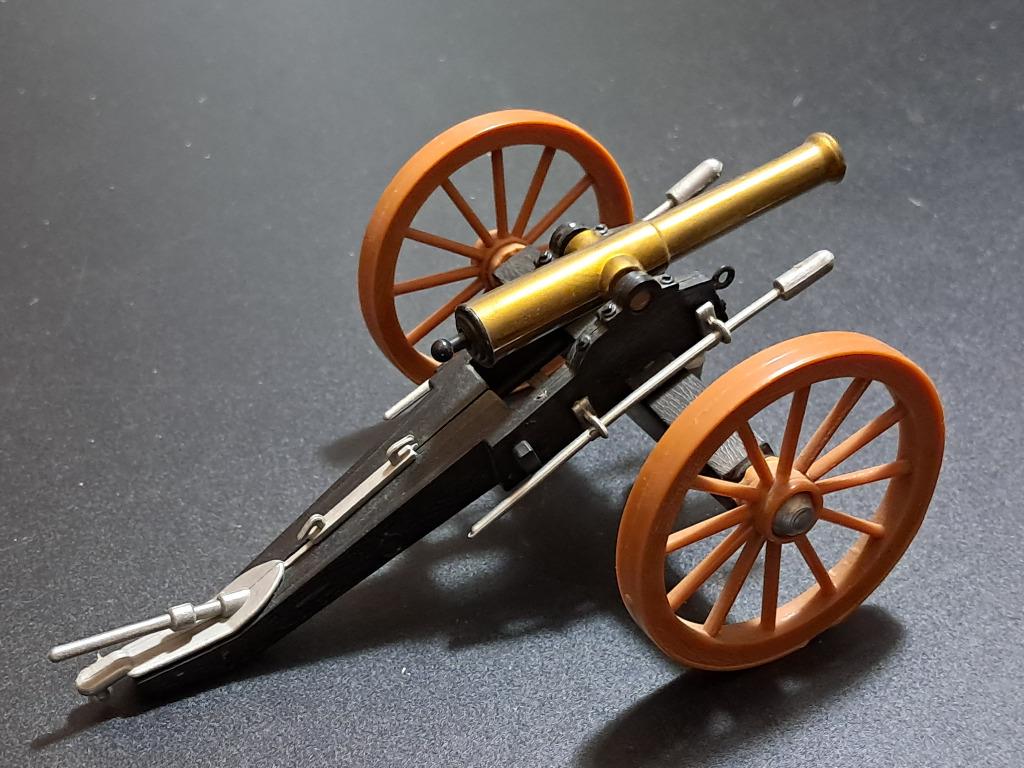 Miniature canon à poudre "Napoléon" guerre de Sécession, Ophalen of Verzenden, Landmacht, Miniatuur of Beeldje
