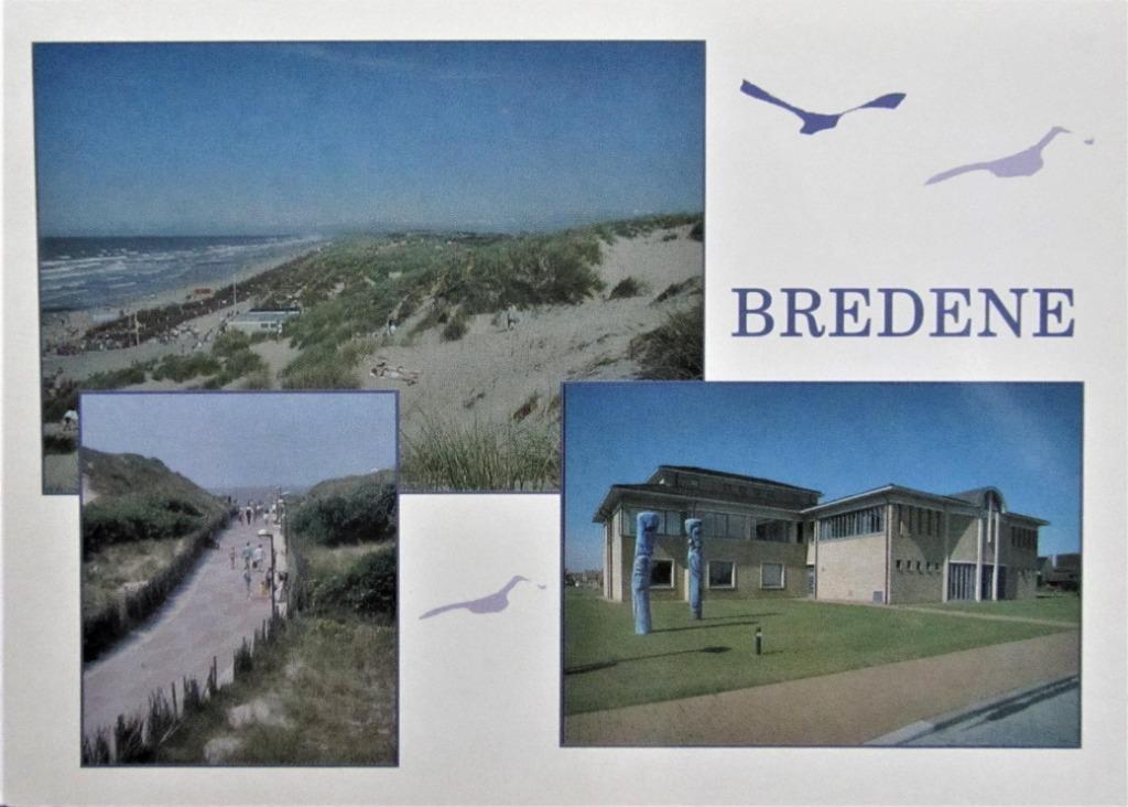 POSTKAART BELGIË- BREDENE, Collections, Cartes postales | Belgique, Enlèvement ou Envoi, Non affranchie, Flandre Occidentale