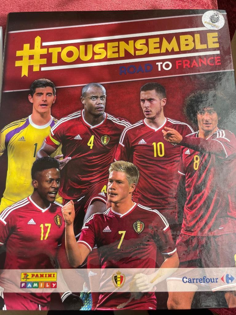 Album Panini Diables Rouges Road to France, Autres supermarchés, Enlèvement ou Envoi