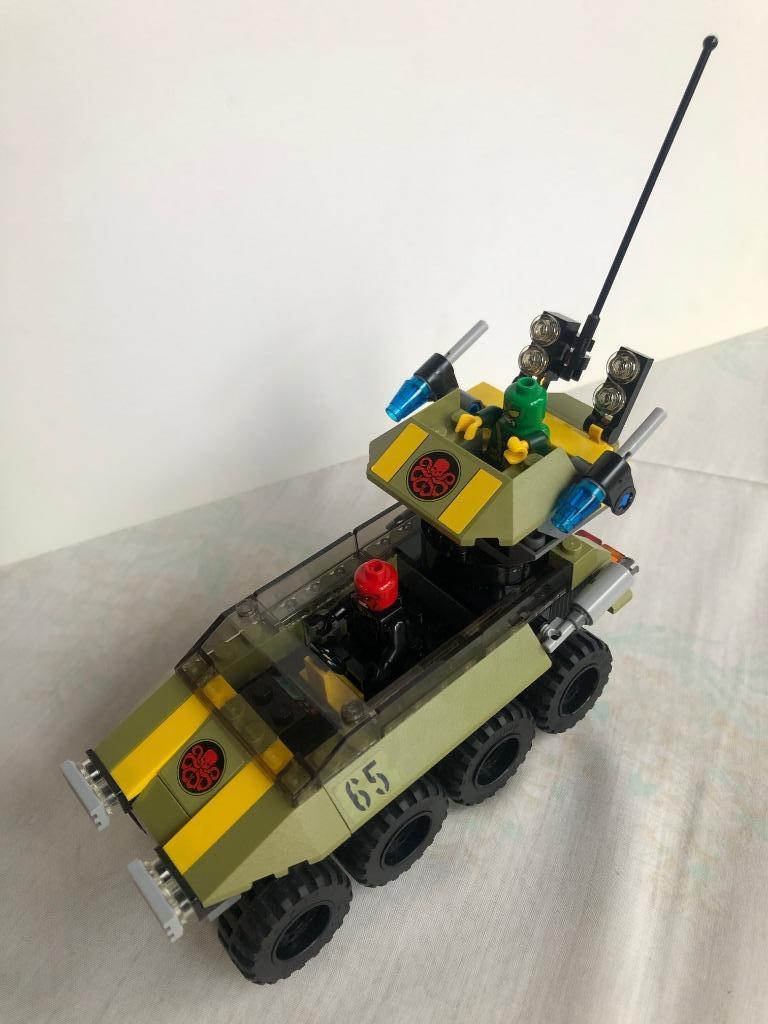 Lego Super Heroes 76017: Captain America vs Hydra, Ophalen of Verzenden, Zo goed als nieuw, Complete set, Lego