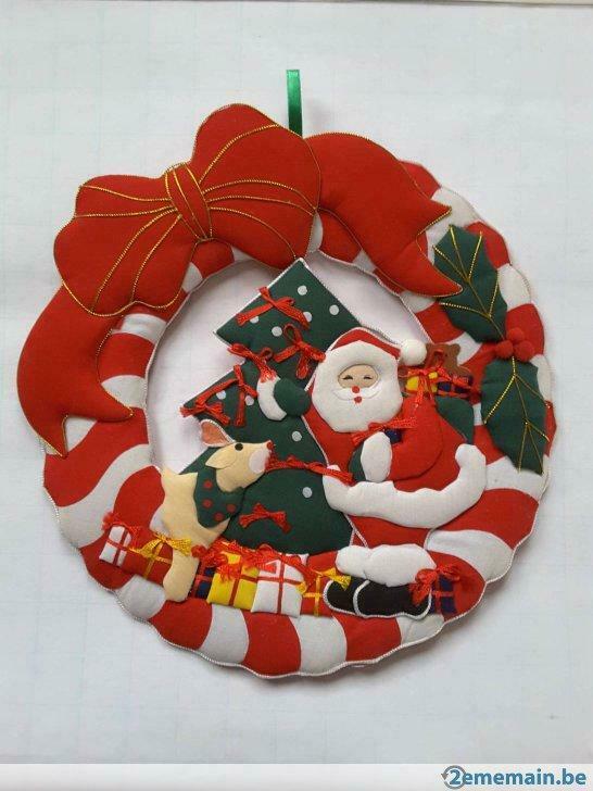 Couronne de Noël à pendre 30 cm, Maison & Meubles, Enlèvement ou Envoi, Neuf