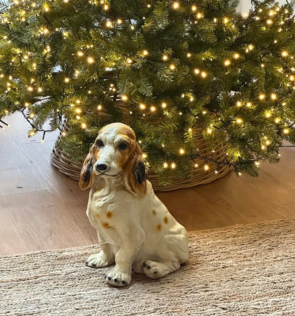 Vintage Ceramic Cocker Spaniël, Antiek en Kunst, Ophalen