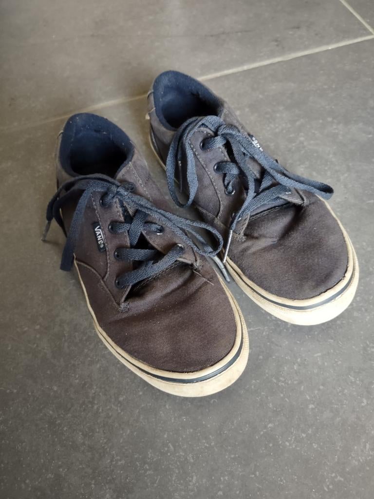 blauwe vans - maat 36, Kinderen en Baby's, Ophalen, Gebruikt, Vans, Jongen of Meisje