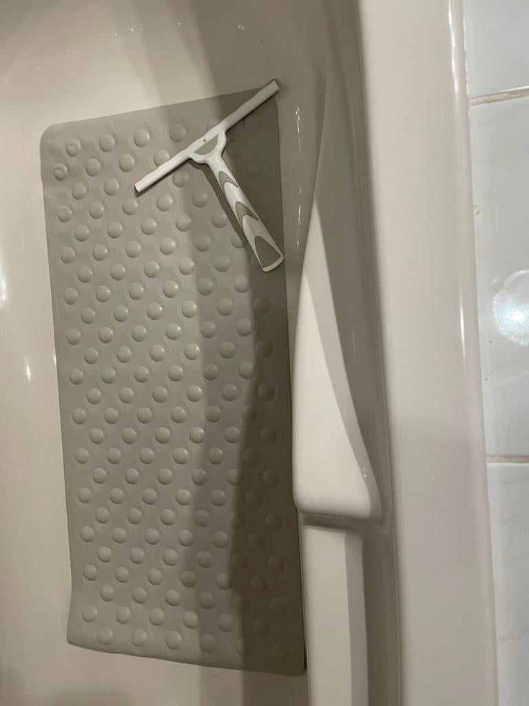 Badmat met aftrekker voor Douche, Ophalen of Verzenden, Zo goed als nieuw, Badmat
