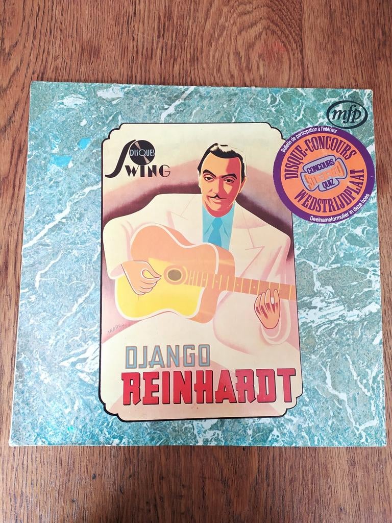 33 T vinyl Django Reinhardt, Cd's en Dvd's, Gebruikt, Overige formaten, Ophalen of Verzenden, 1940 tot 1960