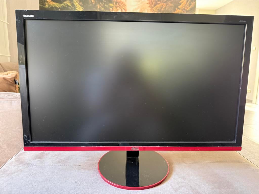 AOC 27inch monitor, Ophalen, Ingebouwde speakers, Zo goed als nieuw, HDMI