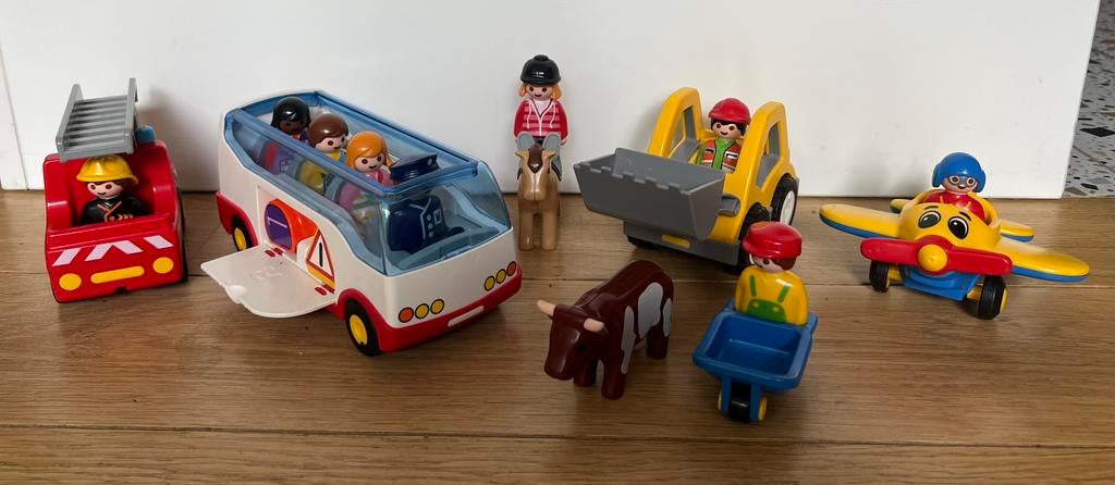 Playmobil set 1-2-3, Kinderen en Baby's, Speelgoed | Playmobil, Ophalen, Gebruikt, Los Playmobil
