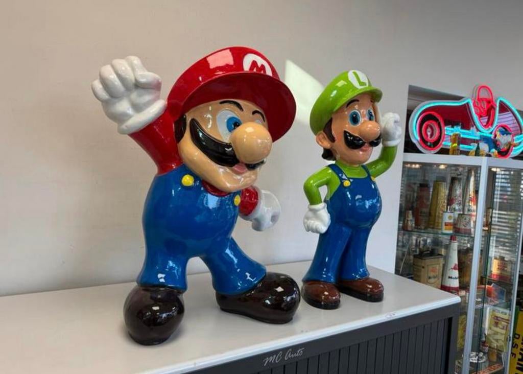 Statue de Mario Bross, Enlèvement, Comme neuf, Fantasy