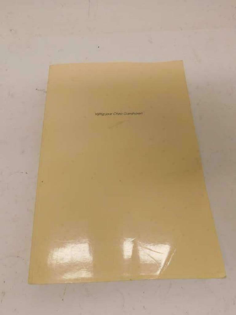 vijftig jaar Chiro Ganshoren jeugdbeweging, Boeken, Ophalen of Verzenden, Gelezen