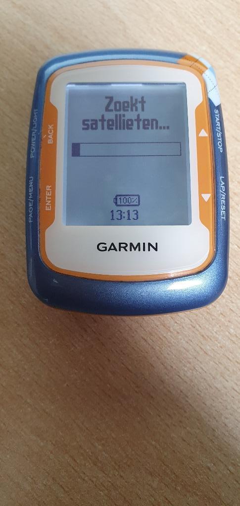 Garmin Edge 500, Ophalen, Gebruikt