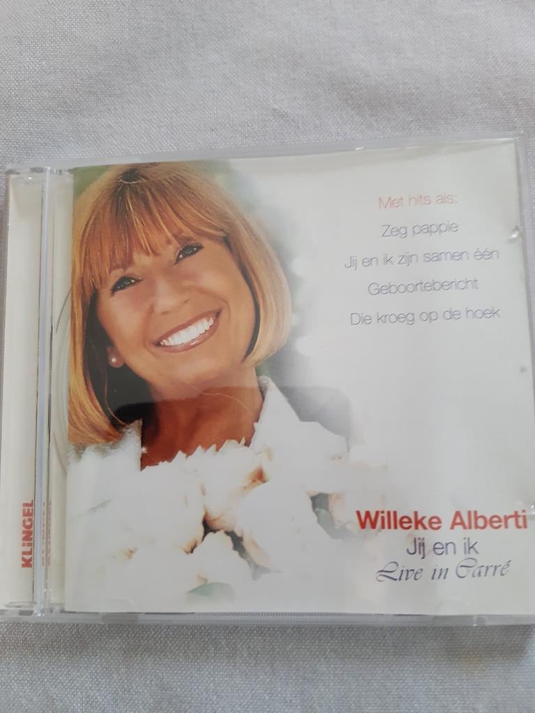 CD Willeke Alberti "Jij en ik" Live in Carré, Cd's en Dvd's, Ophalen of Verzenden, Zo goed als nieuw