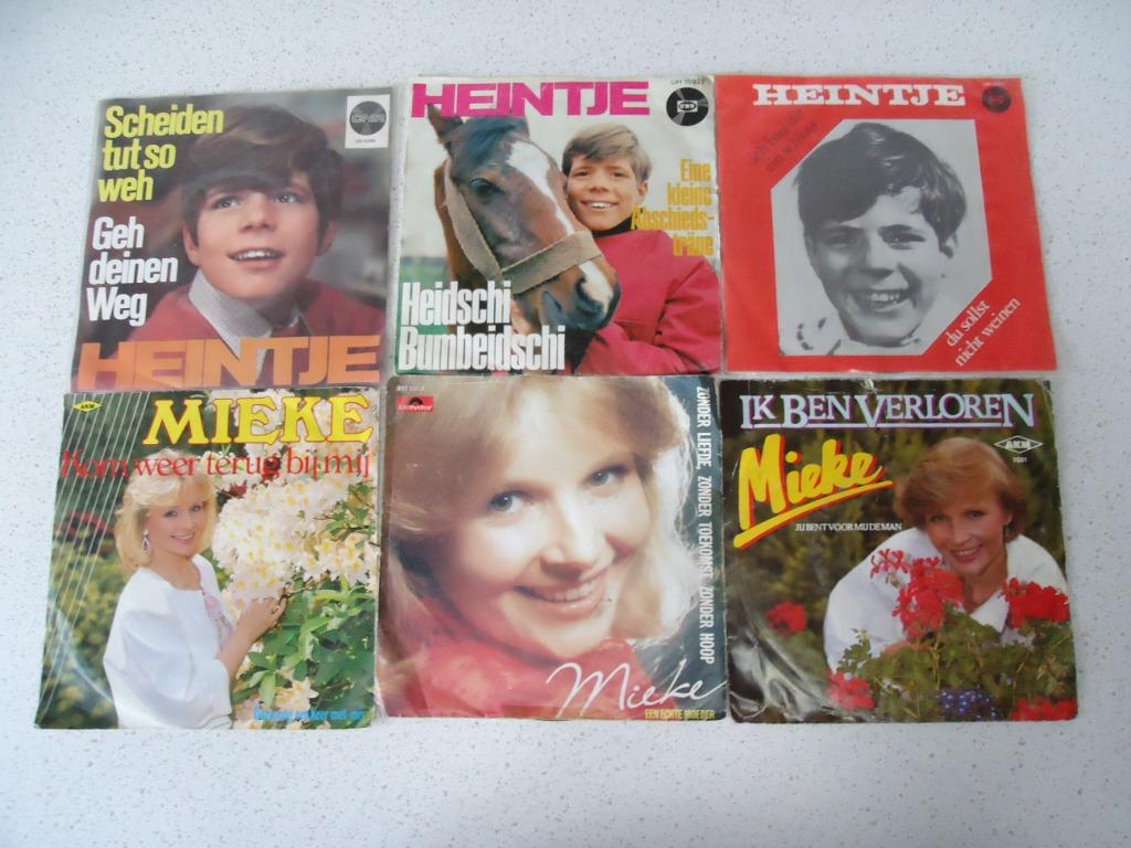 Part 107 - 6 Singeltjes van Heintje & Mieke., Gebruikt, 7 inch, Single, Ophalen of Verzenden