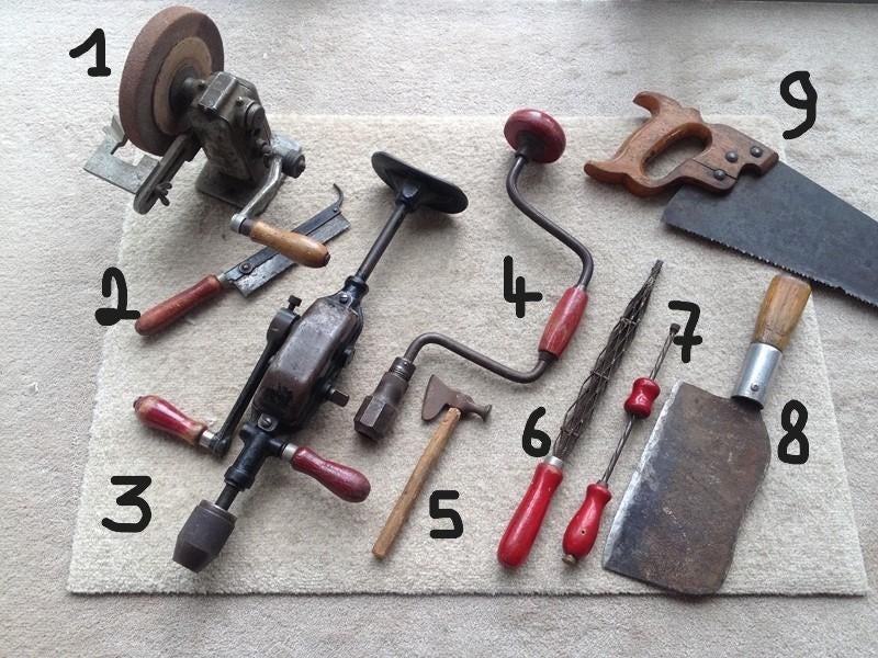 outils vintage anciens, Enlèvement ou Envoi