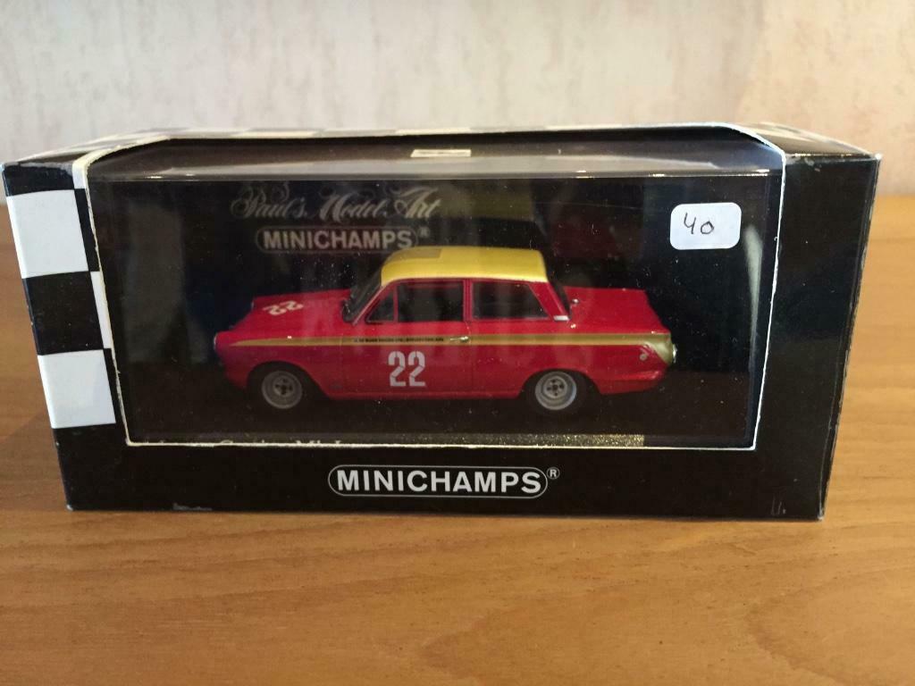 Minichamps Lotus Cortina MK 1 #22 400648222, Enlèvement ou Envoi, Utilisé, Voiture, MiniChamps