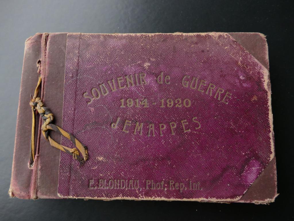 Boek, Souvenir de guerre 1914 - 1920 jemappes, Enlèvement ou Envoi, Armée de terre, Livre ou Revue