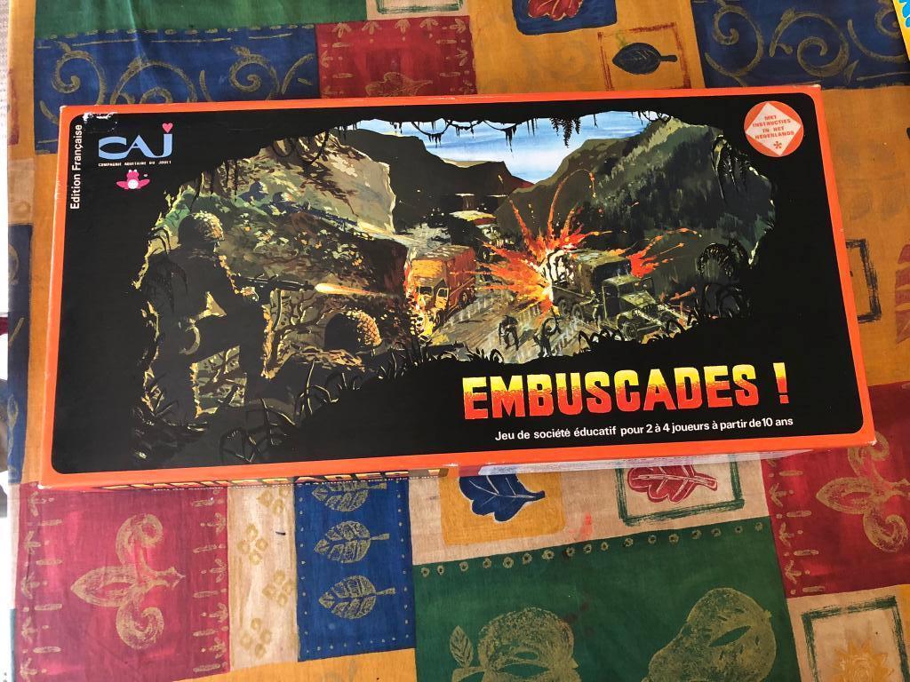 Embuscades ! Un jeu vintage d'Efka Toys ! 1973 terminé, Enlèvement ou Envoi, Utilisé, Geen idee, Efka Toys