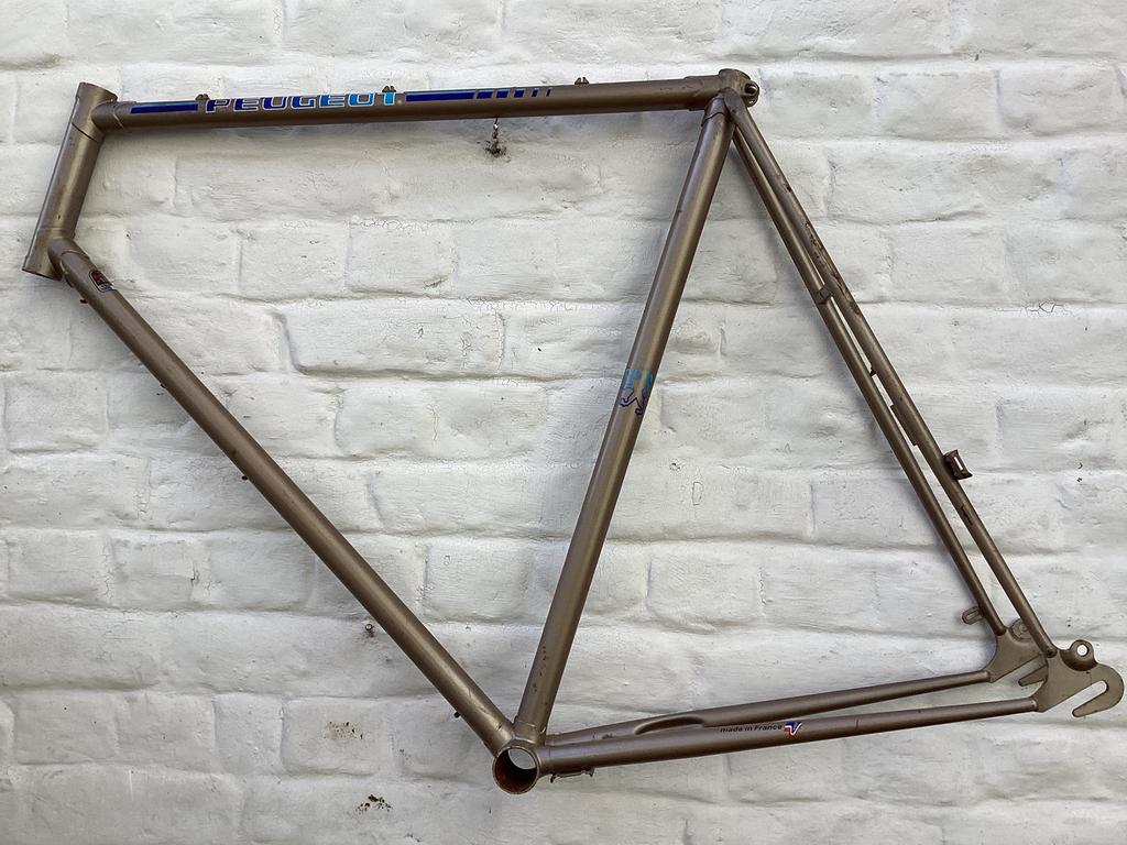 Vintage Peugeot-frame van groot formaat, Fietsen en Brommers, Ophalen, Staal