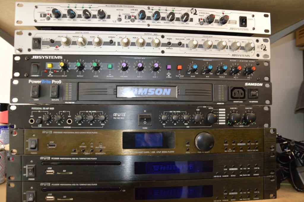 8 APPAREILS AUDIO À VENDRE (PAS DE LOT), Enlèvement ou Envoi, Utilisé, Audio
