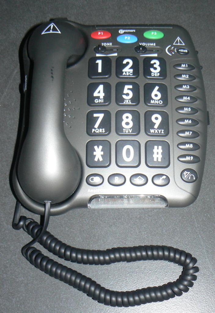 Téléphone amplifié Amplipower 50 pour mal entendant geemarc, Articles professionnels, Enlèvement ou Envoi, Neuf, dans son emballage