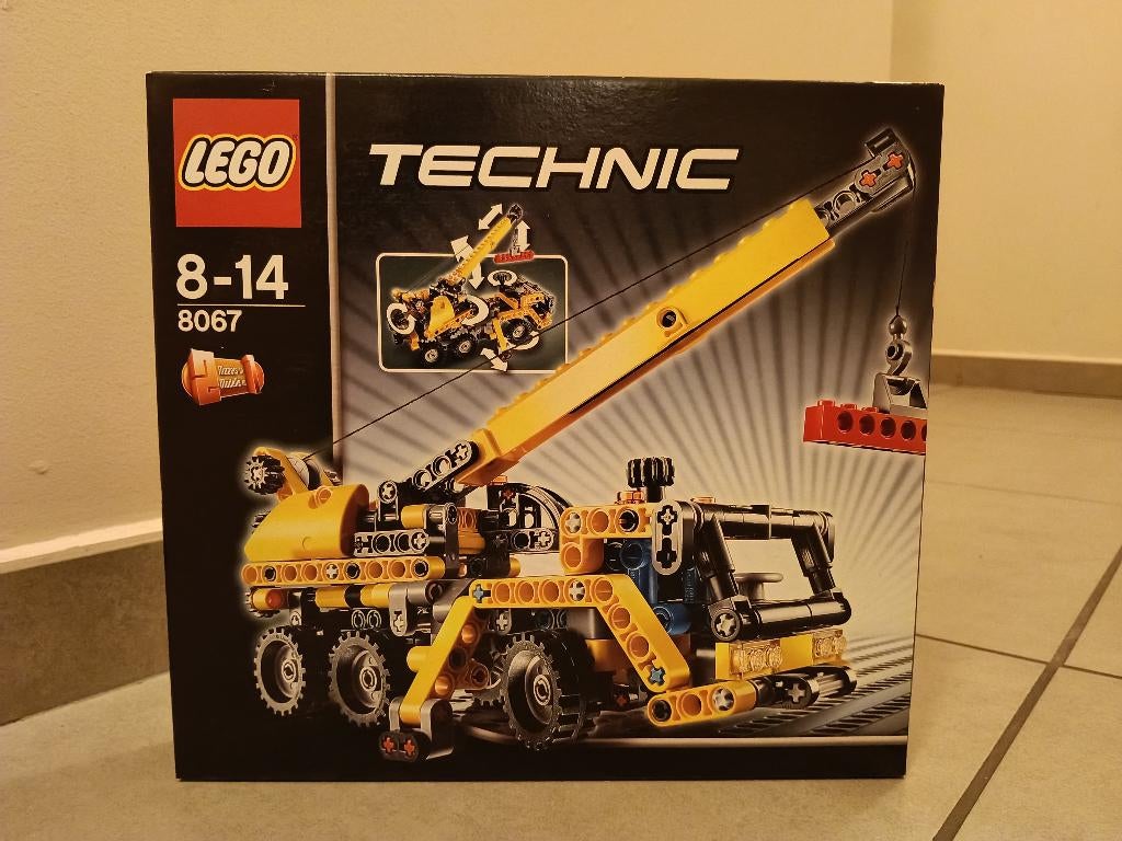 lego set 8067 Mini mobiele kraan, Enlèvement ou Envoi, Neuf, Ensemble complet, Lego