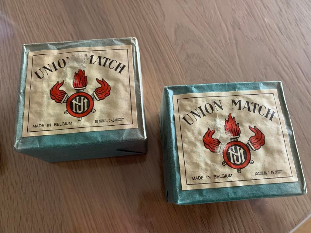 2 matchs d'Union Match complets non ouverts, Collections, Enlèvement ou Envoi, Comme neuf
