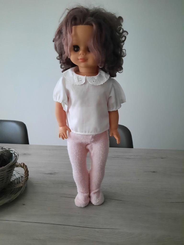 Poupee avec nr 01-60-464 en bon etat, Enlèvement ou Envoi, Utilisé, Poupée